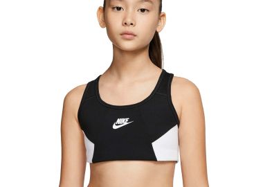 GIRLS` NIKE CLASSIC VENEER BRA ΜΑΥΡΟ - NIKE - 